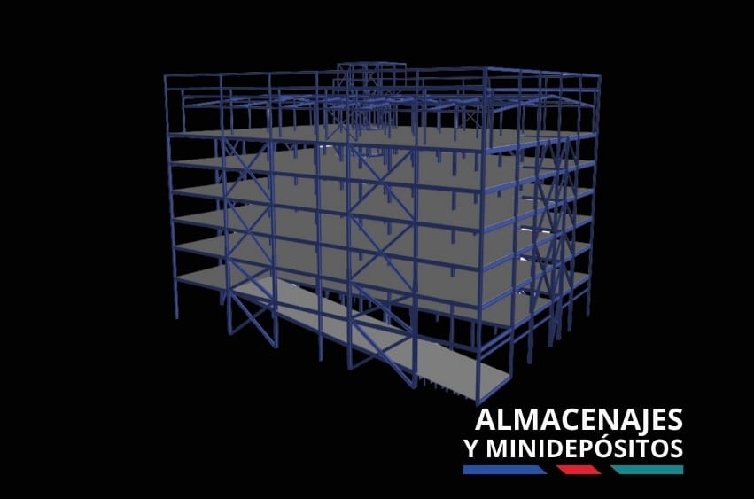 Proyecto Almacenajes y Minidepósitos - estructura de acero de alto desempeño