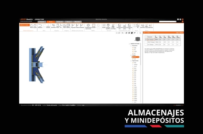 Proyecto Almacenajes y Minidepósitos - estructura de acero de alto desempeño