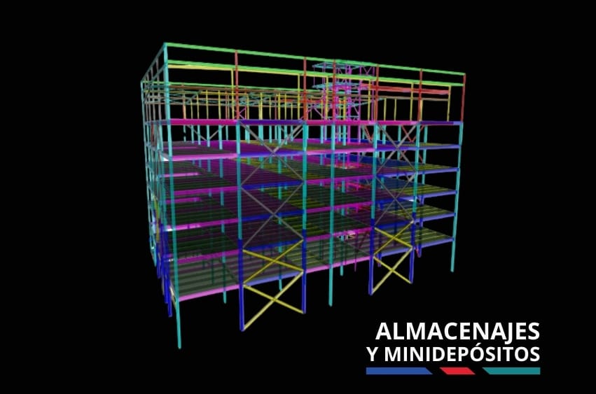 Proyecto Almacenajes y Minidepósitos - estructura de acero de alto desempeño