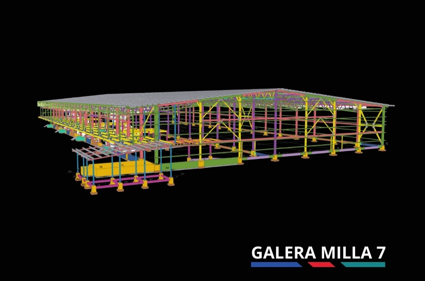 Proyecto Galera Milla 7 – Complejo Industrial con Estructura de Concreto Reforzado