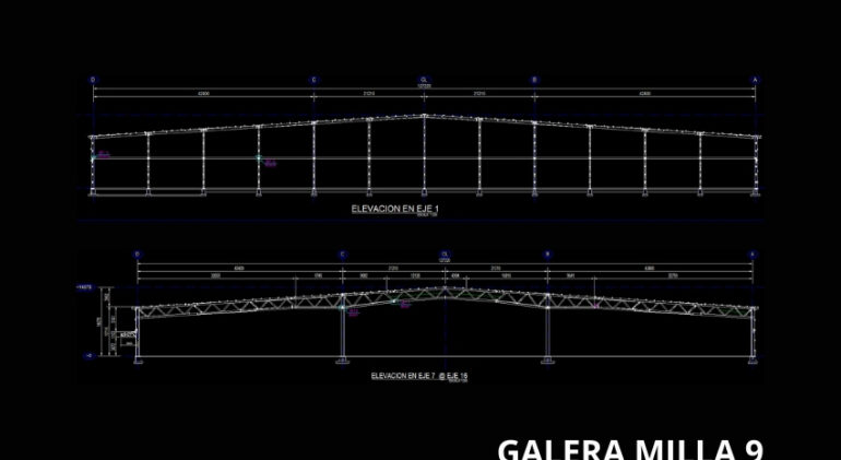 Proyecto Galera Milla 9 – Nave Industrial con Estructura de Concreto Reforzado