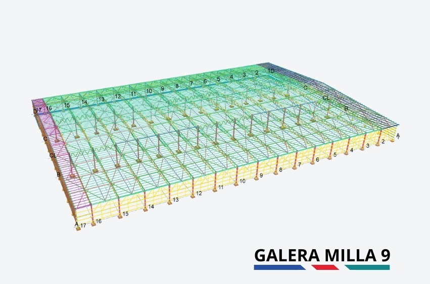 Proyecto Galera Milla 9 – Nave Industrial con Estructura de Concreto Reforzado