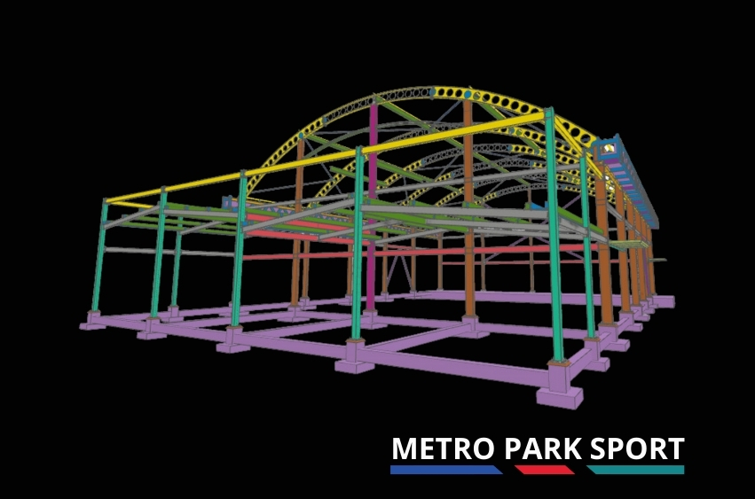 Proyecto Metro park Sport Panamá – Complejo Deportivo con Estructuras Metálicas