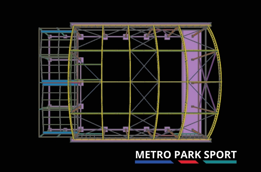 Proyecto Metro park Sport Panamá – Complejo Deportivo con Estructuras Metálicas