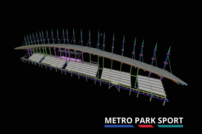 Proyecto Metro park Sport Panamá – Complejo Deportivo con Estructuras Metálicas