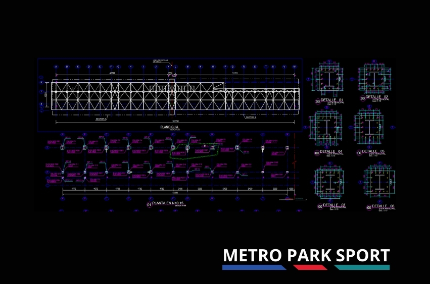 Proyecto Metro park Sport Panamá – Complejo Deportivo con Estructuras Metálicas