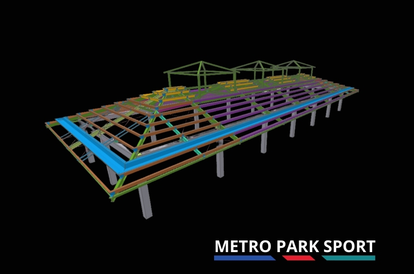 Proyecto Metro park Sport Panamá – Complejo Deportivo con Estructuras Metálicas