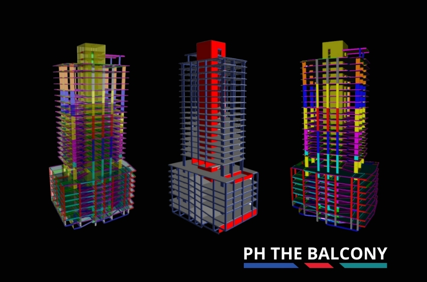 Proyecto PH The Balcony – Residencial en Altura con Concreto Reforzado