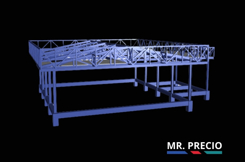 Proyectos Mr. Precio Panamá – Algarrobos y Veracruz con Estructuras Metálicas
