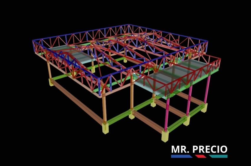 Proyectos Mr. Precio Panamá – Algarrobos y Veracruz con Estructuras Metálicas